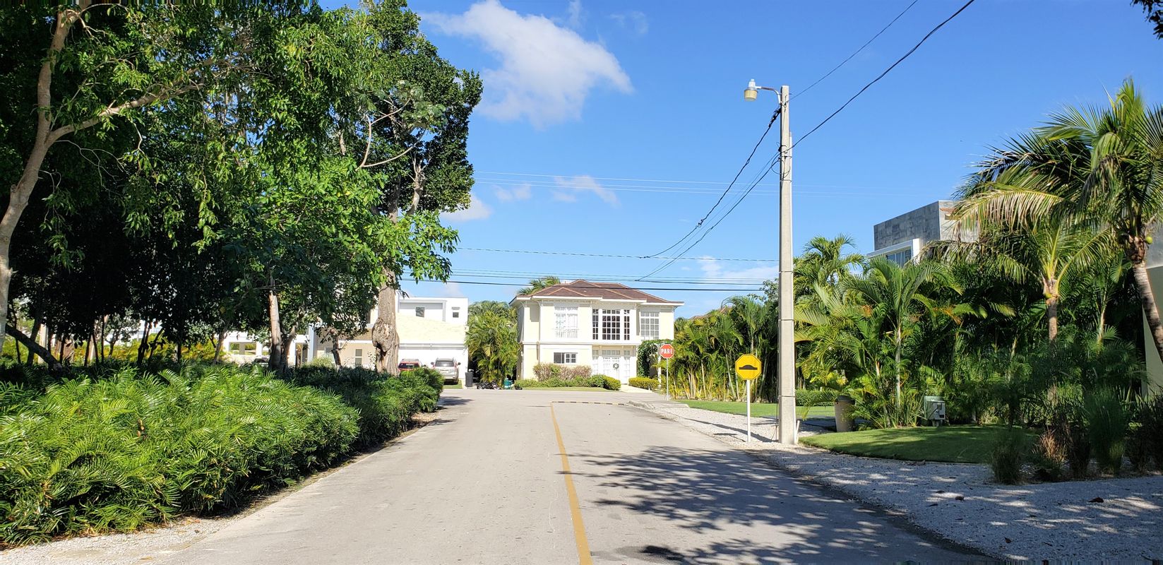 Punta Cana district in the east of the Dominican Republic